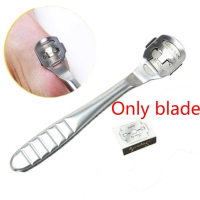 100PCS Stainless Steel Replacement Blades For Foot Hard Skin Remover Hand Foot File Foot Care N2D3
