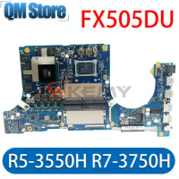Notebook FX505D R5-3550H R7-3750H RTX2060-6G GTX1660TI-6G Mainboard For ASUS FX505DU FX505DV Laptop Motherboard