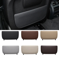 For BMW 5 7 GT Series F10 F11 F18 F01 F02 F07 520i 523 525 530 730 Interior Car Front Seat Leather Backrest Storage Panel Cover