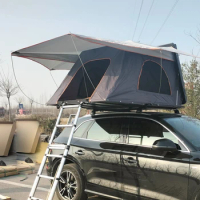 New Design Aluminium Shell Camping SUV Hard Cover Car Roof Top Tent for Sale Naturehike Gazebo