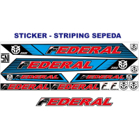 STIKER VARIASI STICKER SEPEDA FEDERAL VARIASI STICKER BIKE ART SEPEDA STRIPING VARIASI STIKER
