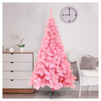 【摩達客】耶誕-5尺/5呎-150cm台灣製豪華型夢幻粉紅色聖誕樹-裸樹(不含飾品/不含燈/本島免運費)