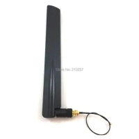 1pcs 4G Lte Antenna Sma Male Plug For Huawei Wifi Router + SMA Female Bulkhead to Ufl./IPX Pigtail Cable 1.13 15cm