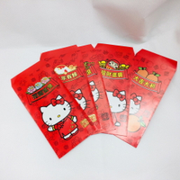 大賀屋 Hello kitty 紅包袋 五入 過年 喜氣 壓歲錢 紅包袋 紅包 凱蒂貓 三麗鷗 Sanrio T00011841