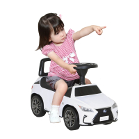 日本兒童車品牌A-KIDS LEXUS RX450h兒童電動滑步兩用車(騎乘玩具 滑步車 電動車 四輪車 學步車)