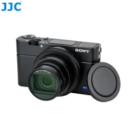 JJC L39 Ultra Slim Multi-Coated UV Filter lens cap For Sony ZV-1II RX100V RX100VI RX100VII ZV-1 Canon G5X Mark II G7X Mark II II