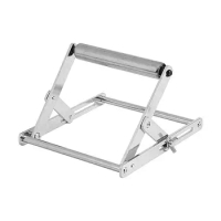 Portable Table Saw Stand Stainless Steel Saw Table Height Adjustable Saw Stand Rustproof Foldable Cutting Machine Attachment