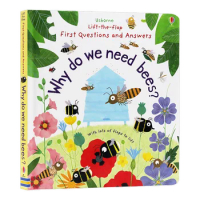 Usborne Questions and Answers Why Do We Need Bees, Children's books aged 3 4 5 6, English picture book, 9781474917933