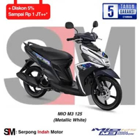 SIM-Sepeda Motor Yamaha MIO M3 125 Mio M3-Metallic White