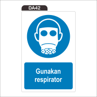 RAMBU GUNAKAN RESPIRATOR