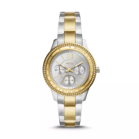 Fossil Fossil Stella Sport Multifunction Two-Tone Stainless Steel Watch ES5107