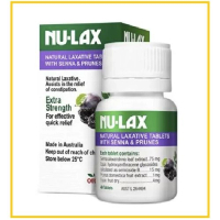 NU-LAX 天然西梅樂康片40粒裝加強版 LAXATIVE TABLETS WITH SENNA AND PRUNES EXTRA STRENGTH 40 TABLETS