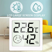 LX8101 Hygrothermograph High Precision Indoor Household Electronic Thermometer Digital Display Measure Temperature Humidity New