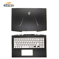 New For Gigabyte Aorus 15-SA Laptop LCD Lid Back Palmrest Upper Keyboard Cover Bottom Case Shell Housing