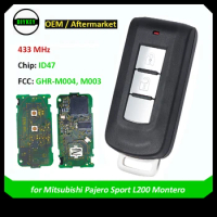 DIYKEY GENUINE OEM Remote Keyless Smart Key 2 Button 433MHZ ID47 for Mitsubishi L200 Montero 2015 - 2020 GHR-M004 GHR-M003