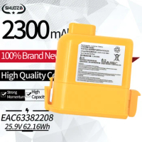 2300mAh Vacuum Cleaner Battery EAC63758601 For LG Cord Zero A9 A9+ A9M A958SK A902RM A927KGMS A9PETNBED EAC63382208 EAC63382205