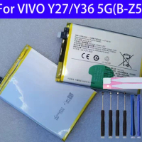 100% Original New Replacement Battery B-Z5 For VIVO Y27/Y36 5G Phone Battery+Tools