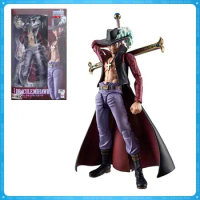 Megahouse One Piece Anime Figure Dracula Mihawk Hawkeye Action Figure Model Figurine Collection Ornament Toy Doll Christmas Gift