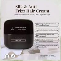 Jevarine Silky Anti Frizz Curl Cream - Merapihkan Rambut Kusut Menghaluskan Rambut Kering dan Rusak 
