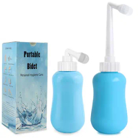 360ML Portable Travel Bidet Bottle Personal Hygiene Bidets Cleaning Device Bathroom Toilet Spray Wiper for Personal Hygiene