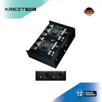 KREZT PRO DB-02 PASSIVE DI BOX STEREO DIRECT BOX PASIF