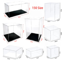 Assemble Clear Acrylic Case for Collections, Acrylic Display Cabinets for Protect Action Figures,Organizing Toys, Modles,Dolls
