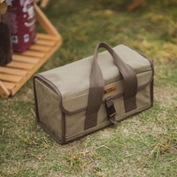 露營收納箱 戶外精致露營四方提包出差旅行便攜收納包套裝袋子工具箱