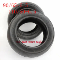 90/65-6.5 Front 110/50-6.5 Rear Tubeless Vacuum Tyres For 47cc 49cc Mini Pocket Bike 10 Inch Slick Tire