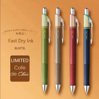 Vintage Edition! Japanese Pentel EnerGel Cafe De Clena Gel Pen 0.5mm Black Ink Fast Dry Water Proof Pens School Writing Supplies
