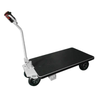 NK 115 Powered Electric Trolley Carts Electric Handing Platform With Hand Pull For Transport