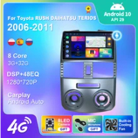 Untuk Toyota RUSH/ DAIHATSU TERIOS 2006-2011 Navigasi GPS Multimedia Carplay DSP Kamera Radio Mobil Android 10 2DIN WiFi IPS 8cor