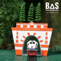 Miniatur Terowongan Kereta Api Indonesia