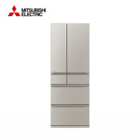 MITSUBISHI三菱 607L六門玻璃鏡面電冰箱 星沙杏 MR-WZ61K-C