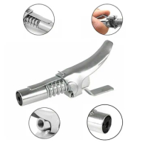 Flat Self-locking Leak-free Grease Nipple Locking Clip-type High-pressure Grease Nipple Double Handle Grease Gun Grease Tool