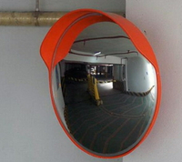 室外道路交通廣角鏡凸面鏡80cm公路反光鏡路口轉彎鏡凹凸鏡防盜鏡WD   夏洛特居家名品