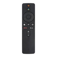 Bluetooth voice remote control for Xiaomi smart TV box has Google voice assistant TV box S.