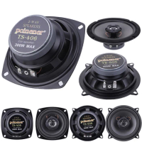 4/5/6 Inch Car HiFi Coaxial Stereo Speaker 2-Way Auto Door Music Stereo Subwoofer 300W-500W Full Range Frequency Car Speakers