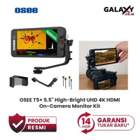 OSEE T5+ 5.5" High-Bright UHD 4K HDMI On-Camera Monitor Kit Garansi Resmi