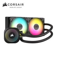 【CORSAIR 海盜船】NAUTILUS 240 ARGB CPU水冷散熱器【黑】