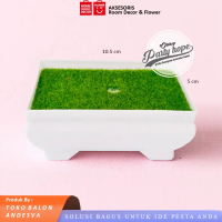 Vas Bunga Kotak / Pot Bunga Plastik / Vas Bunga pot Bunga Hias Kotak