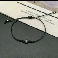 Gelang inisial serut tali korea Bracelets
