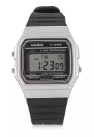 Casio 男士電子手錶 F-91WM-7ADF