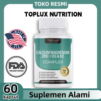 CALCIUM MAGNESIUM ZINC+D3&K2 - Nutrisi Lengkap untuk Tulang & Otot Sehat