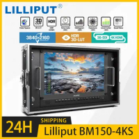 Lilliput BM150-4KS Broadcast 15.6" HDR 3D-LUT Color space Carry-on 4K Director Monitor 3840x2160 SDI HDMI Tally VGA