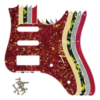 Xinyue Custom Guitar Parts - For Ibanez THBB10 Polyphia Tim Henson Guitar Pickguard Multicolor Options