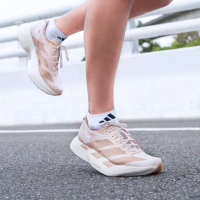 【adidas 愛迪達】ADIZERO ADIOS PRO 4 跑鞋 慢跑鞋 運動鞋 女鞋 JR6359