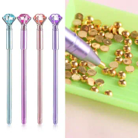 Diamond Crystal Gem Pen 5D Diamond Painting Point Drill Pen DIY Crafts Sewing Cross Stitch Accessories