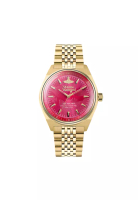 Vivienne Westwood 女士時尚手錶金色配粉色VV251