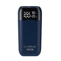 Klarus K2A Intelligent Charger for Flashlight Batteries, Fits for 18650 / 21700, Protection Circuit, Power Bank, Battery Holder