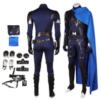 Rebirth Cloud Strife Cosplay Costume Final Cos Fantasy Jumpsuit Fighter Clothes Outfits Halloween Carnival Party Roleplay Suit